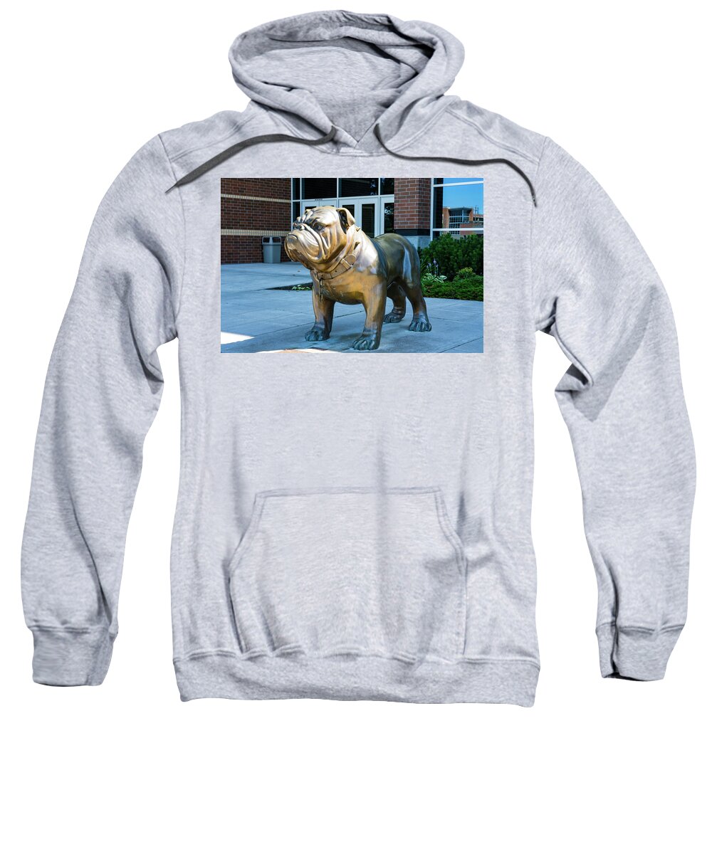 Gonzaga Bulldog Sweatshirt featuring the photograph Gonzaga Bulldog by Tom Cochran