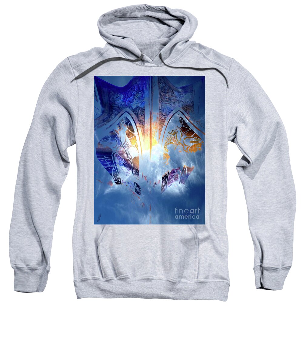 Heavenly Sweatshirt featuring the photograph Heaven's Gate by Katherine Erickson