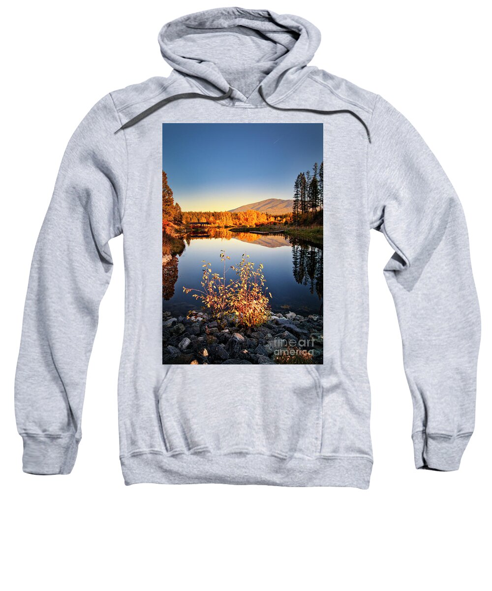 Lake Sweatshirt featuring the photograph Idlewild Reflections by Thomas Nay