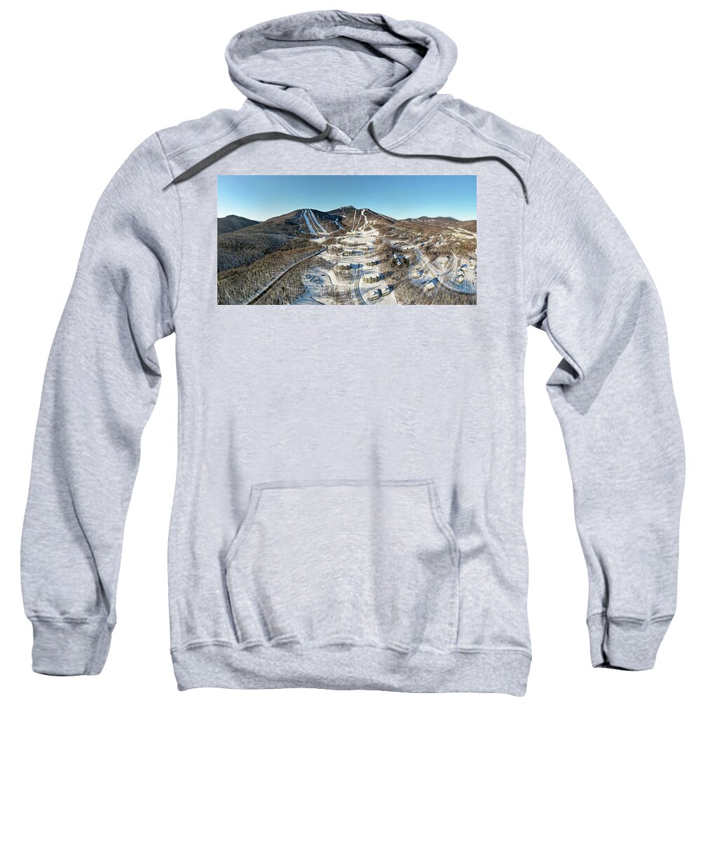 Jay Peak Sweatshirt featuring the photograph Jay Peak Vermont by John Rowe