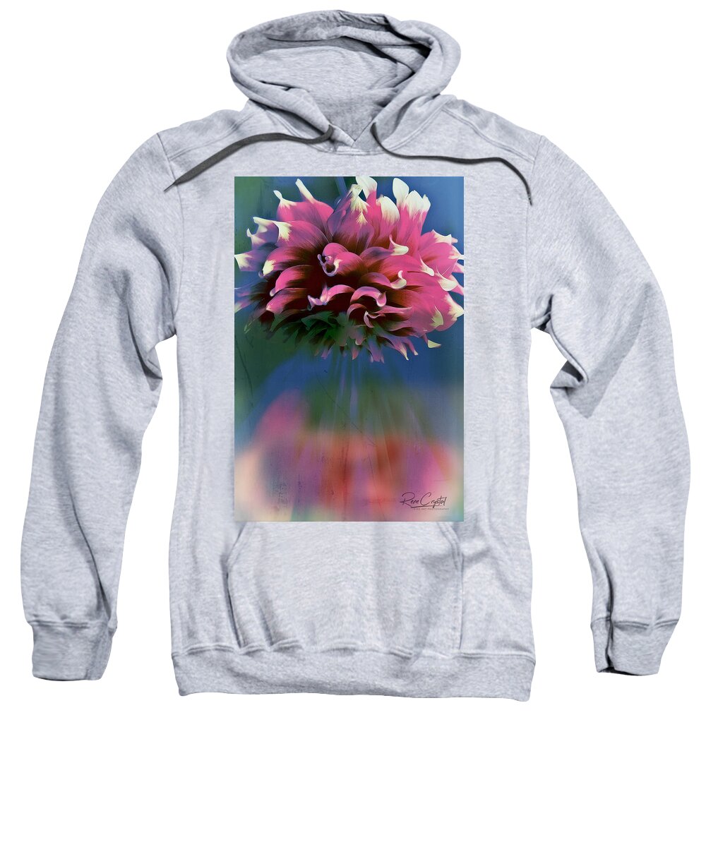 Flora Sweatshirt featuring the photograph Letting Off Steam by Rene Crystal