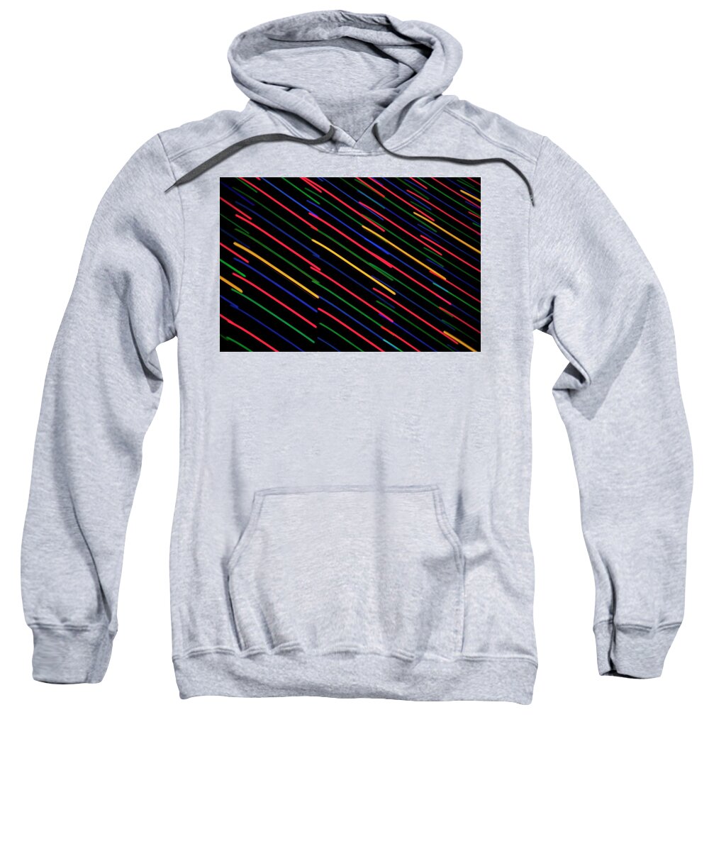 Light Sweatshirt featuring the photograph Light Painting - Startrails by Sean Hannon