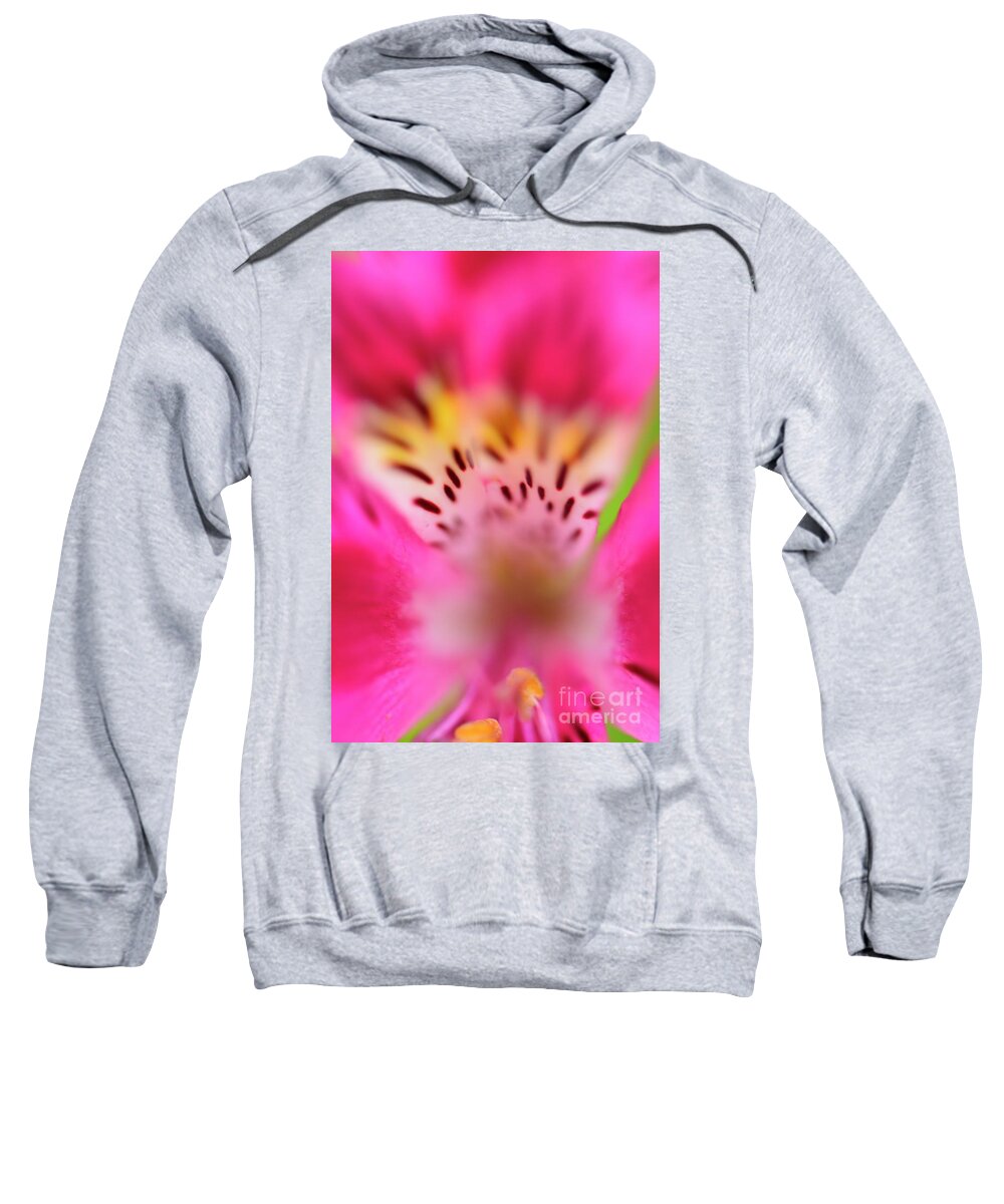 Flower Sweatshirt featuring the photograph Details in Pink #1 by John F Tsumas