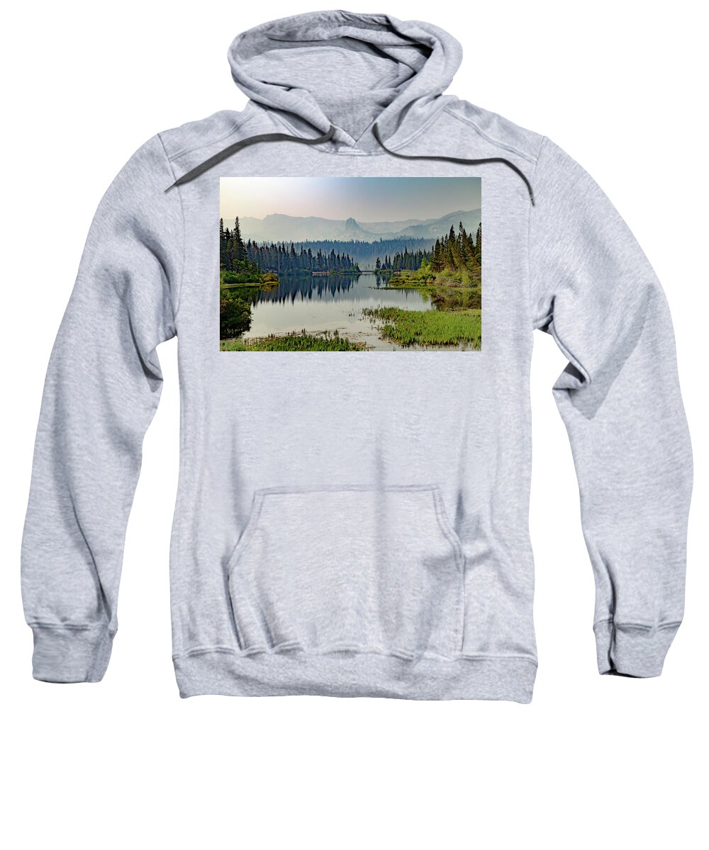 Mammoth Lakes Sweatshirt featuring the photograph Mammoth Lakes Basin by Cindy Robinson