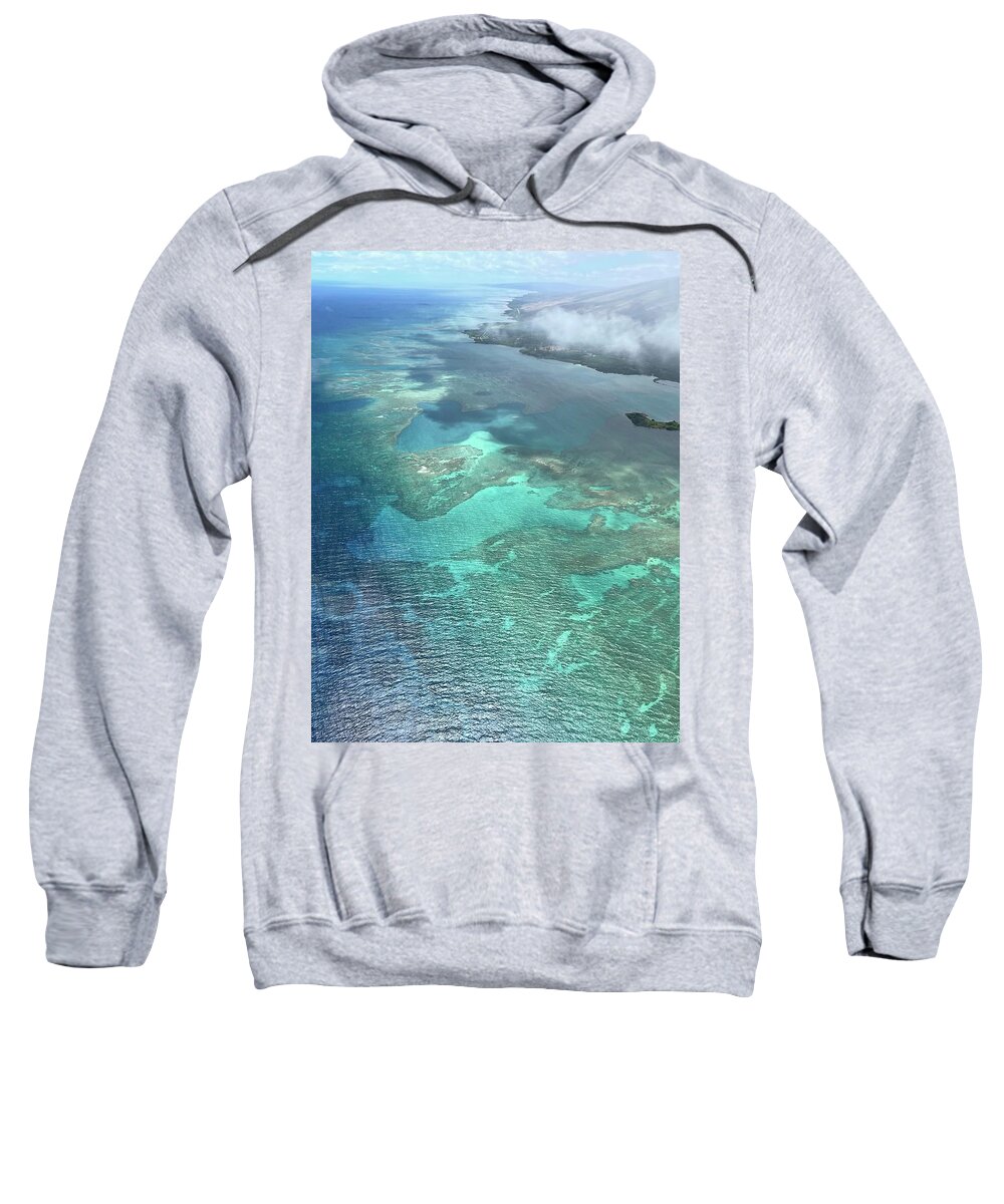 Photograph Sweatshirt featuring the photograph Molokai Island Reef by Beverly Read