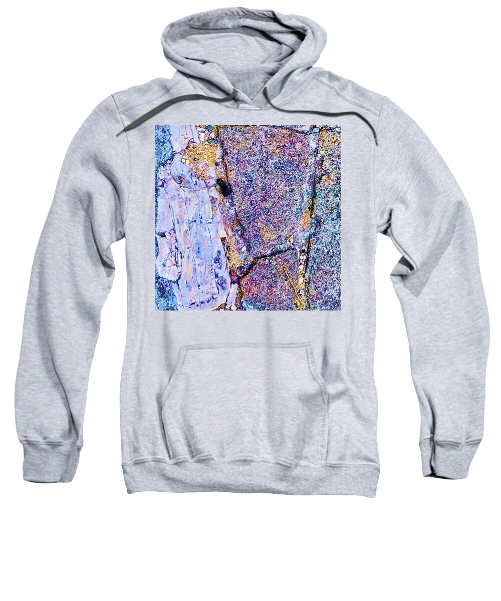 Abstract Sweatshirt featuring the photograph Monet 2020 nr.4 by Pierre Dijk