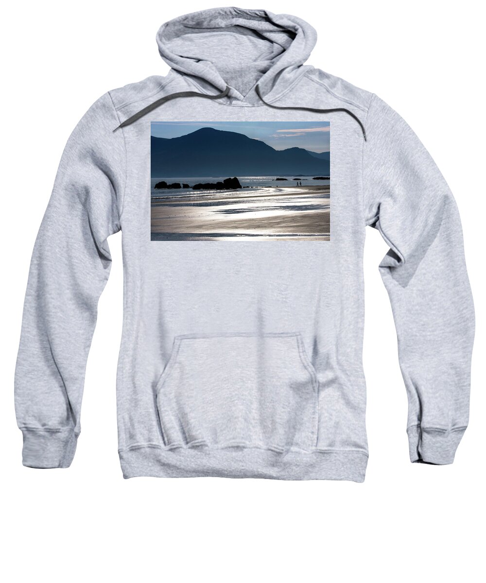 Renvyle Sweatshirt featuring the photograph Morning Light - Renvyle, Galway by John Soffe
