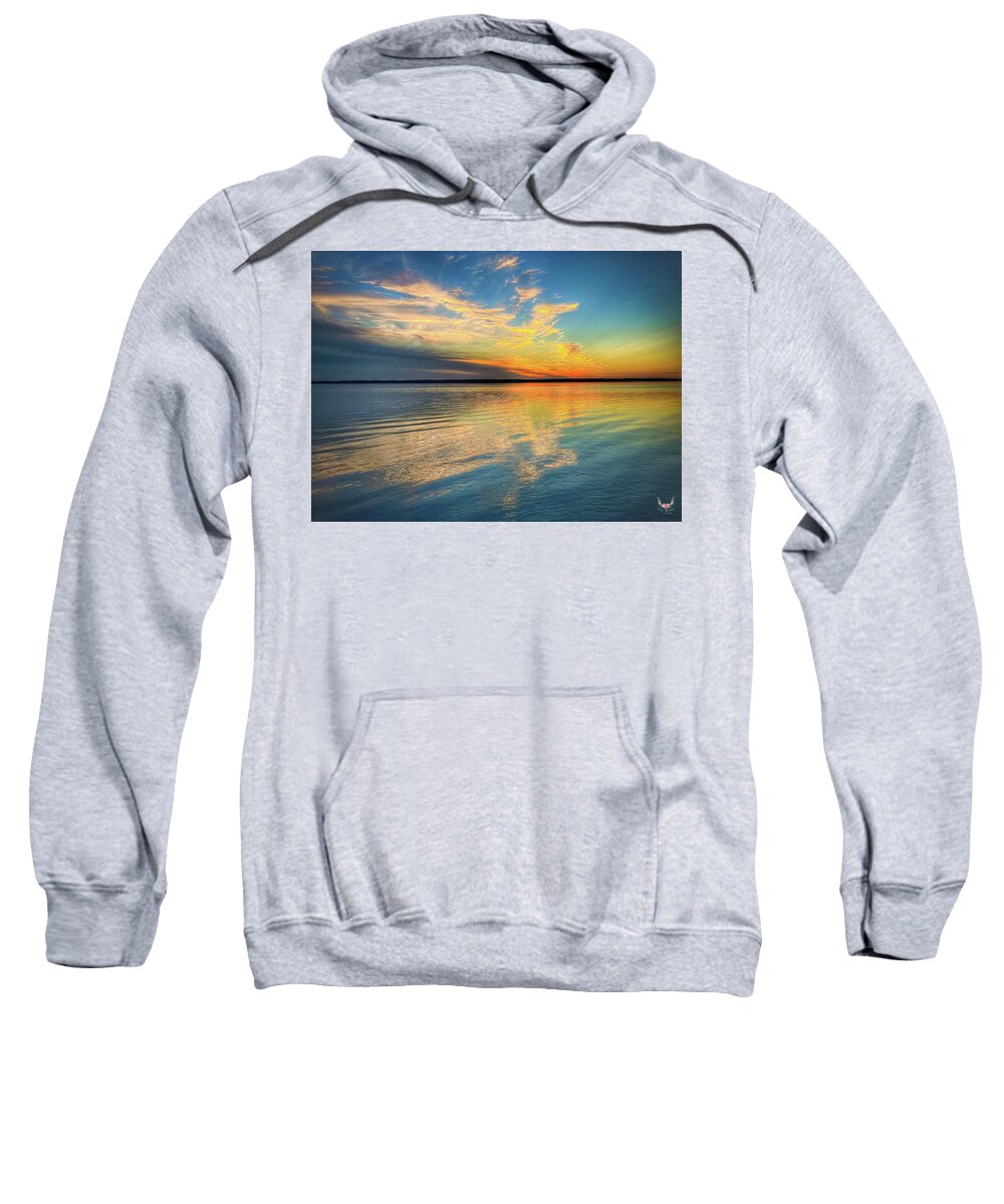 Reflection Sweatshirt featuring the photograph Morning Reflection by Pam Rendall
