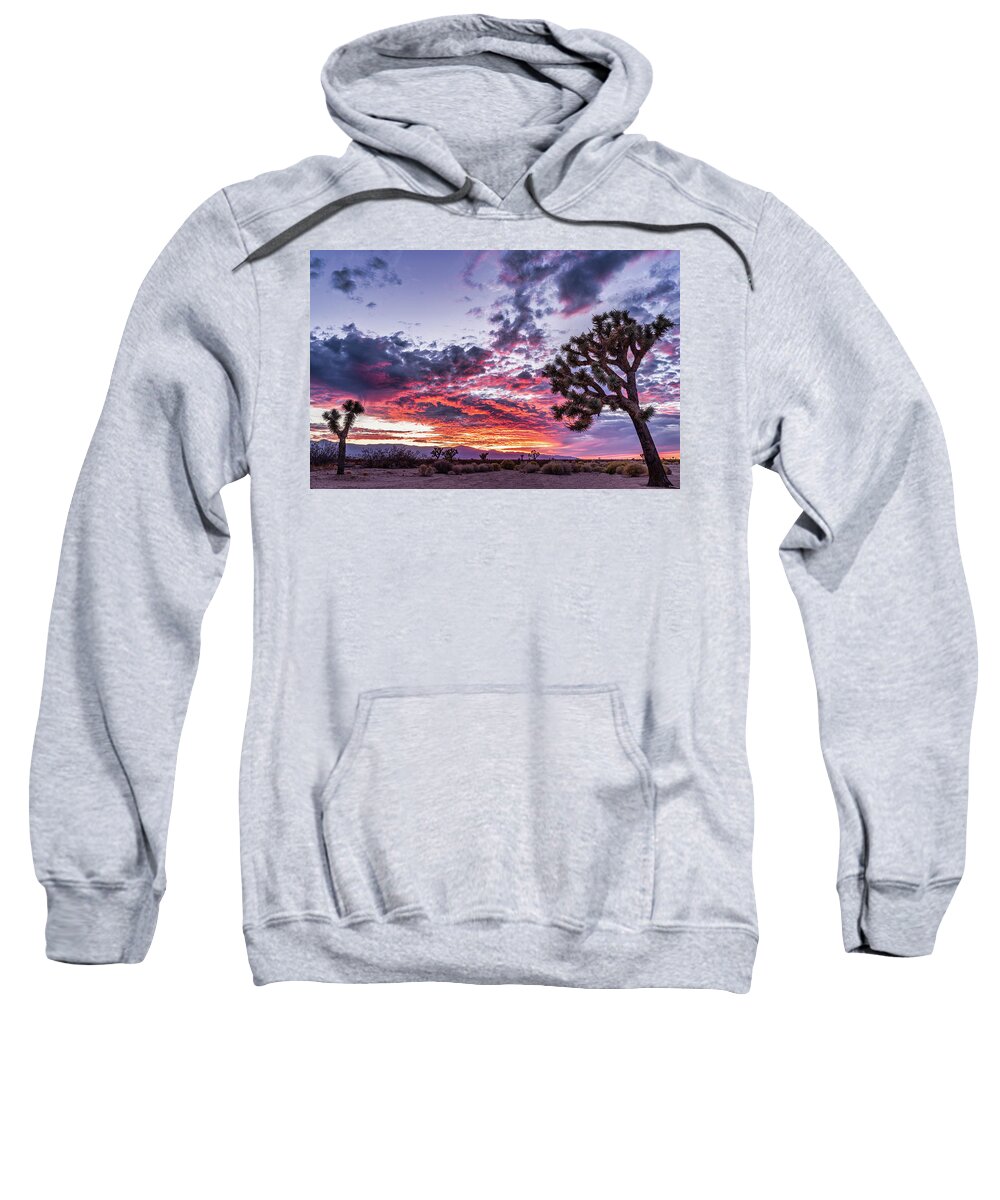 Landscape Sweatshirt featuring the photograph MRV Sunset by Daniel Hayes
