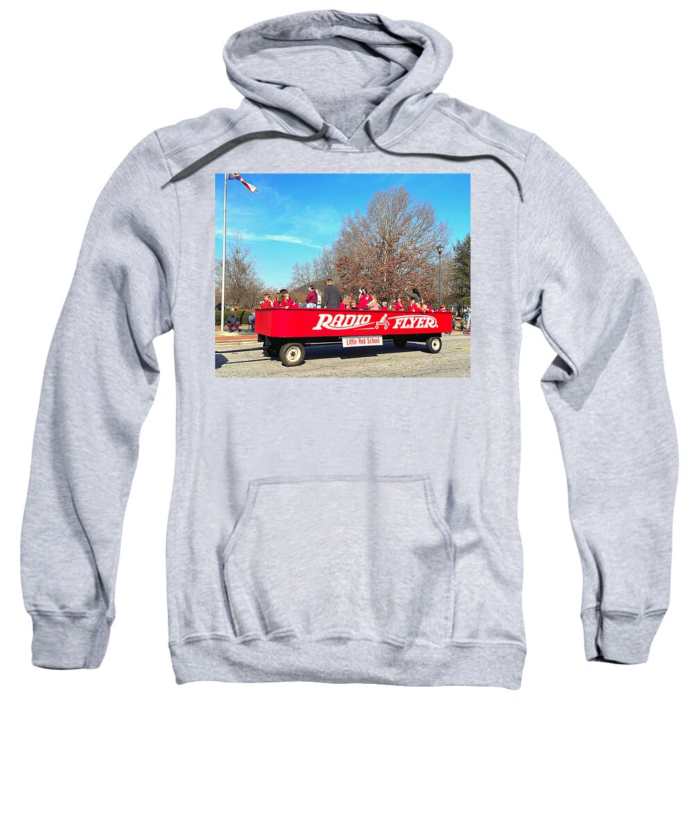 Nostalgia Sweatshirt featuring the photograph Nostalgia on Parade by Lee Darnell