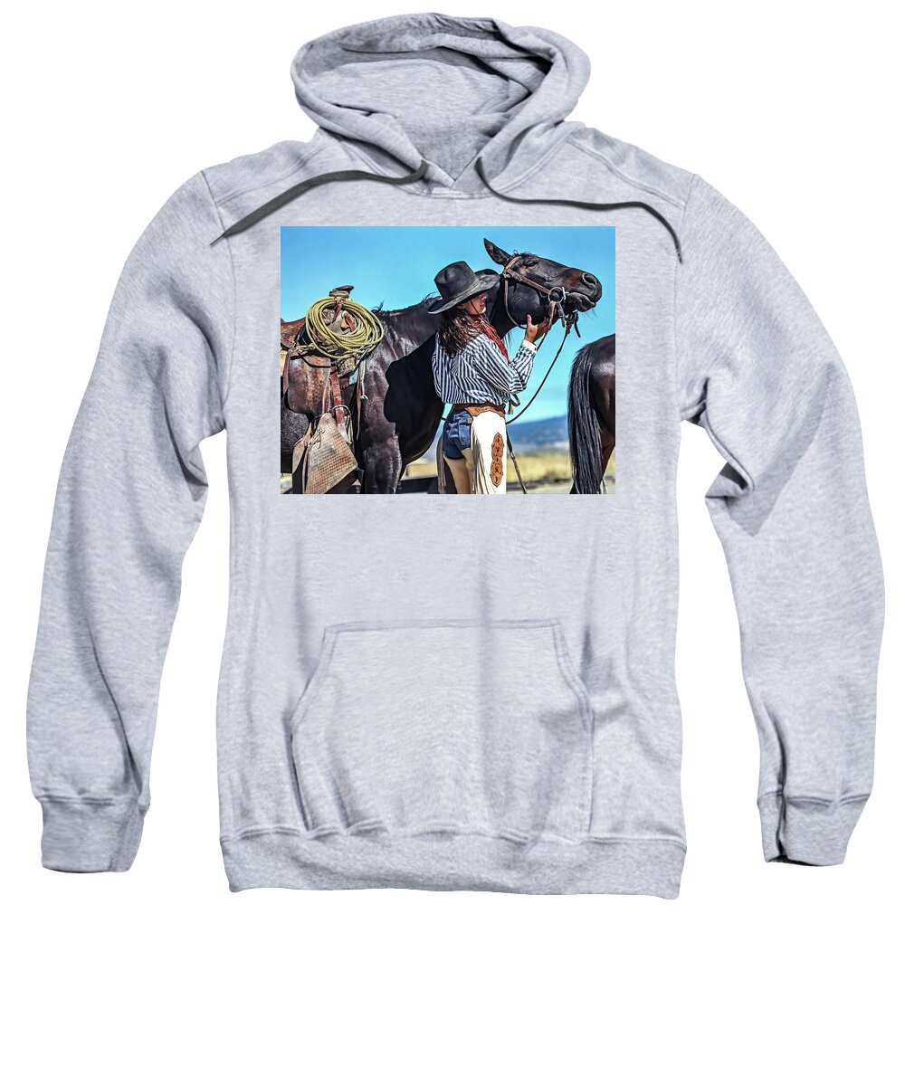 Scratch Sweatshirt featuring the photograph Now That Feels Good by Don Schimmel