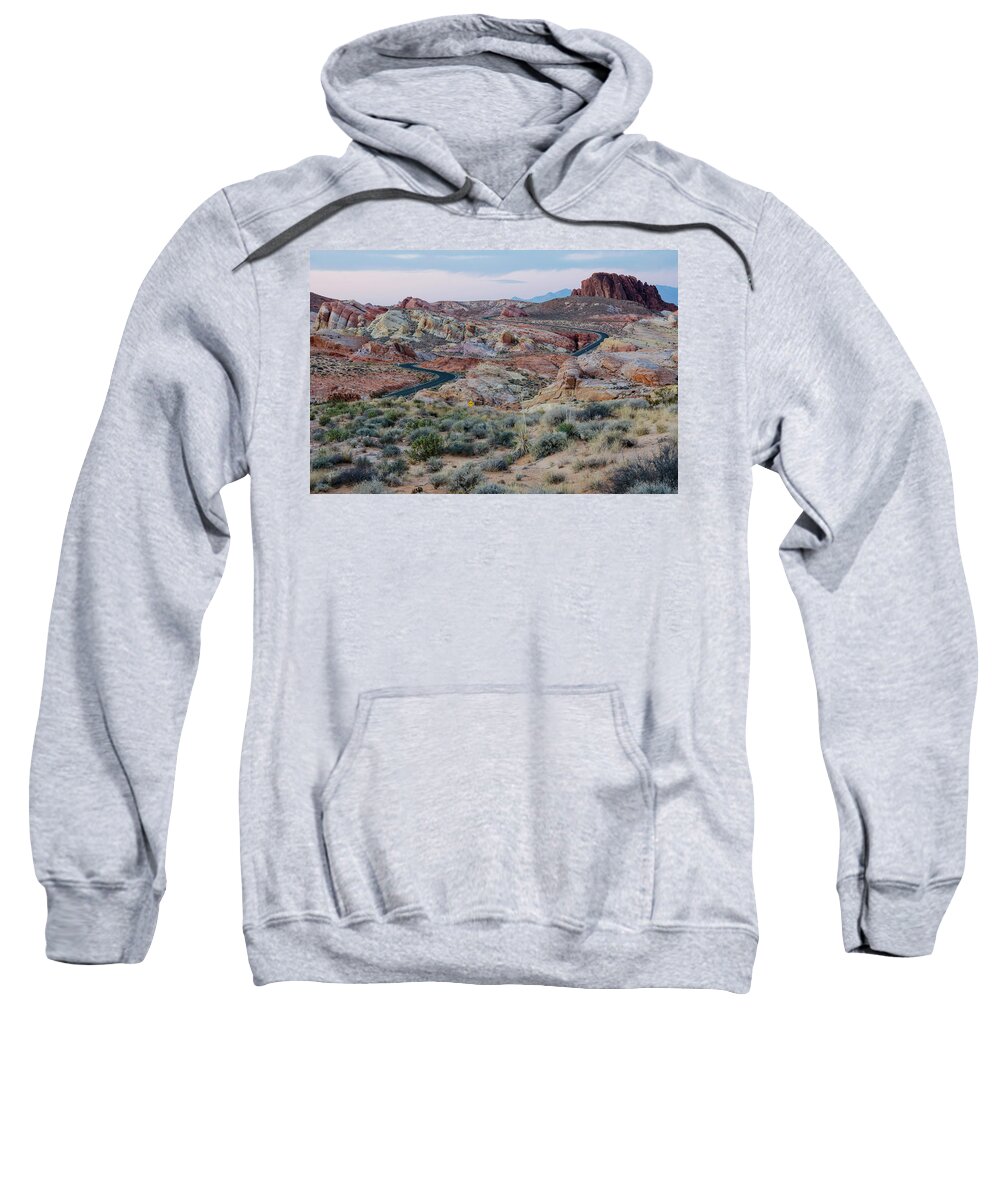 Mountains Sweatshirt featuring the photograph Pastel Paradise by Margaret Pitcher
