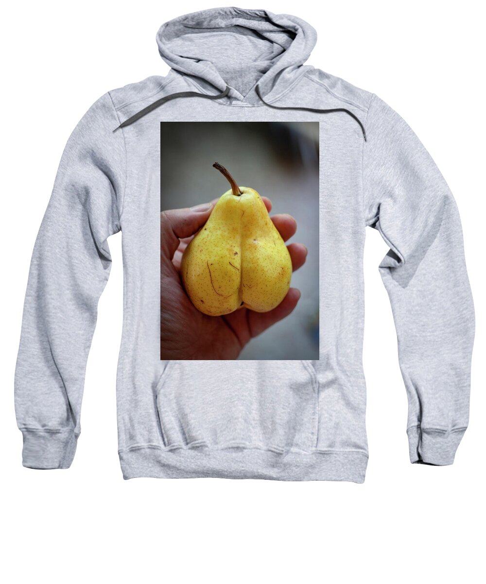 Pear Sweatshirt featuring the photograph Pear by Jim Whitley