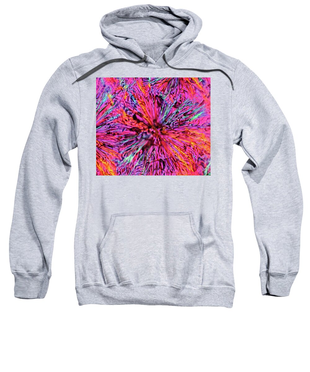 Crystals Sweatshirt featuring the photograph Poppies Of Doom by Hodges Jeffery