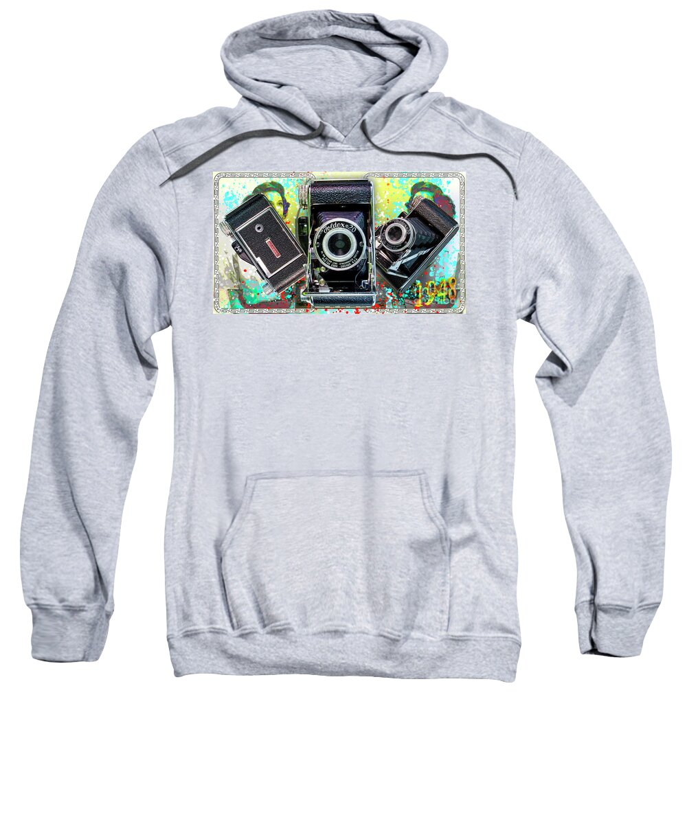 Kodak Sweatshirt featuring the digital art Pro-tak Foldex 20 by Anthony Ellis