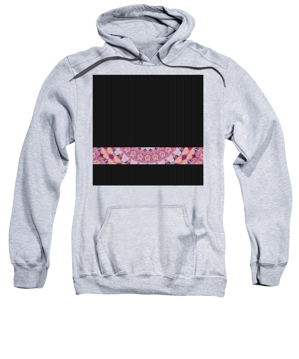 Black Sweatshirt featuring the digital art Roses Are Red by Designs By L