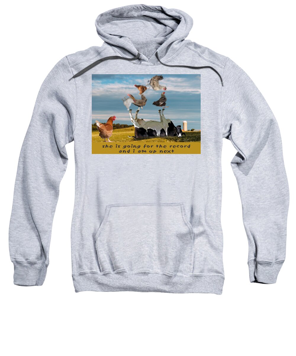 Adventurers Of Sadie And Emma Sweatshirt featuring the photograph Sadie and Emma by James Bethanis