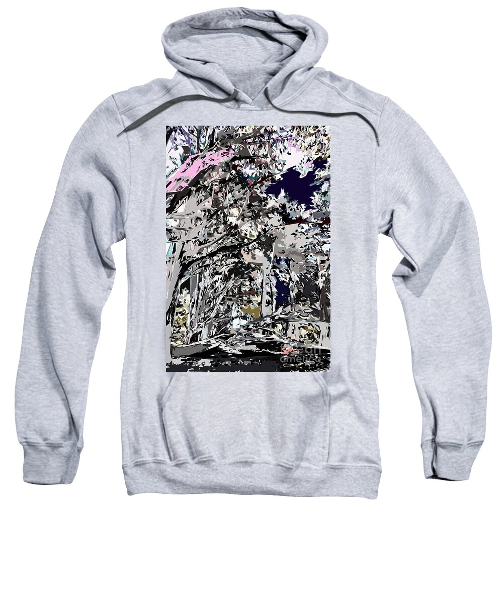 Trees Sweatshirt featuring the photograph Seeing Beyond the Trees by Katherine Erickson