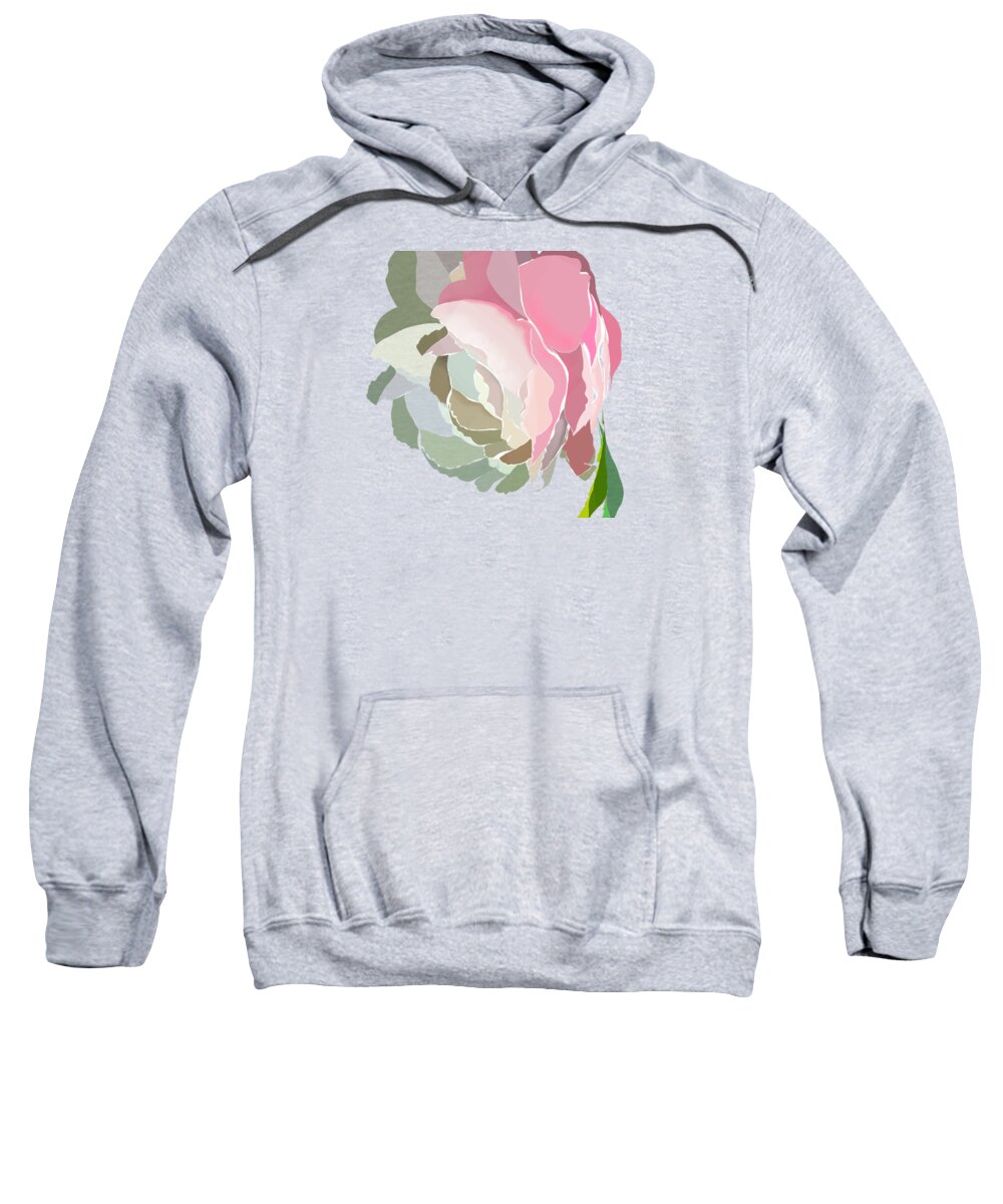 Flower Sweatshirt featuring the digital art Spring Dreams by Gina Harrison