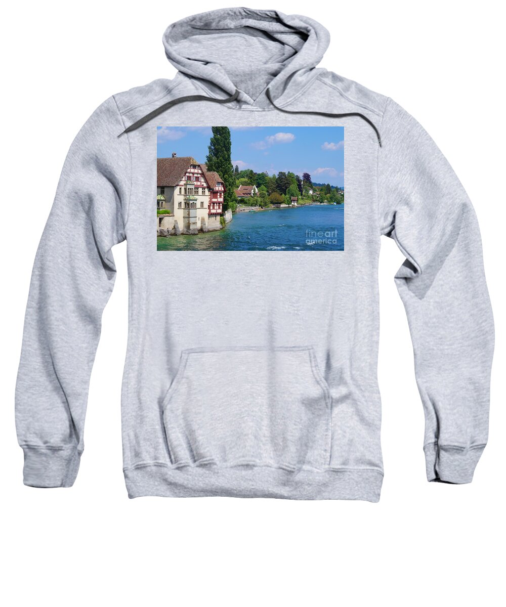 Stein Am Rhein Sweatshirt featuring the photograph Stein am Rhein, Switzerland by Claudia Zahnd-Prezioso