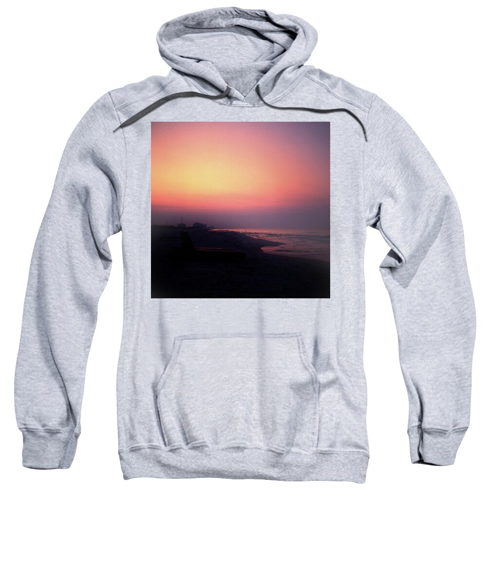 Sunrise Sweatshirt featuring the photograph Sunrise on Destin Beach 054 by James C Richardson