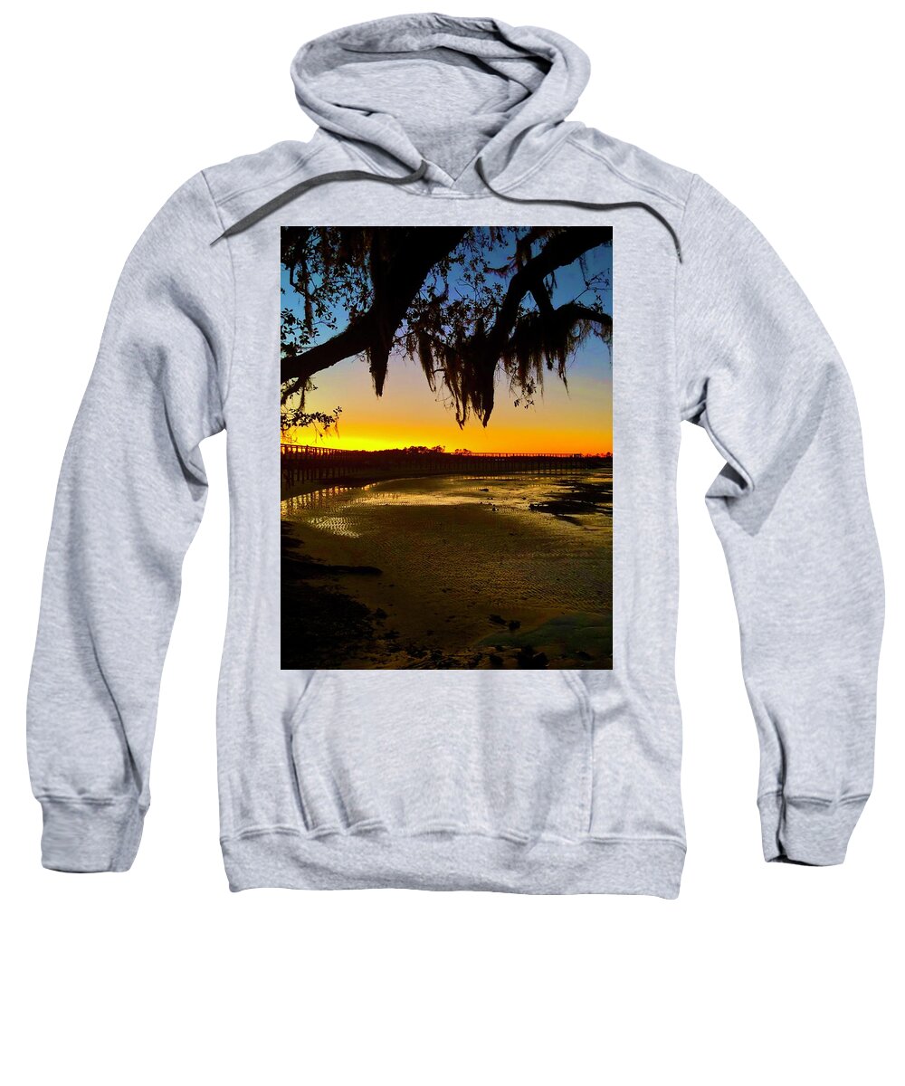 Landscape Sweatshirt featuring the photograph Sunset 2 by Michael Stothard