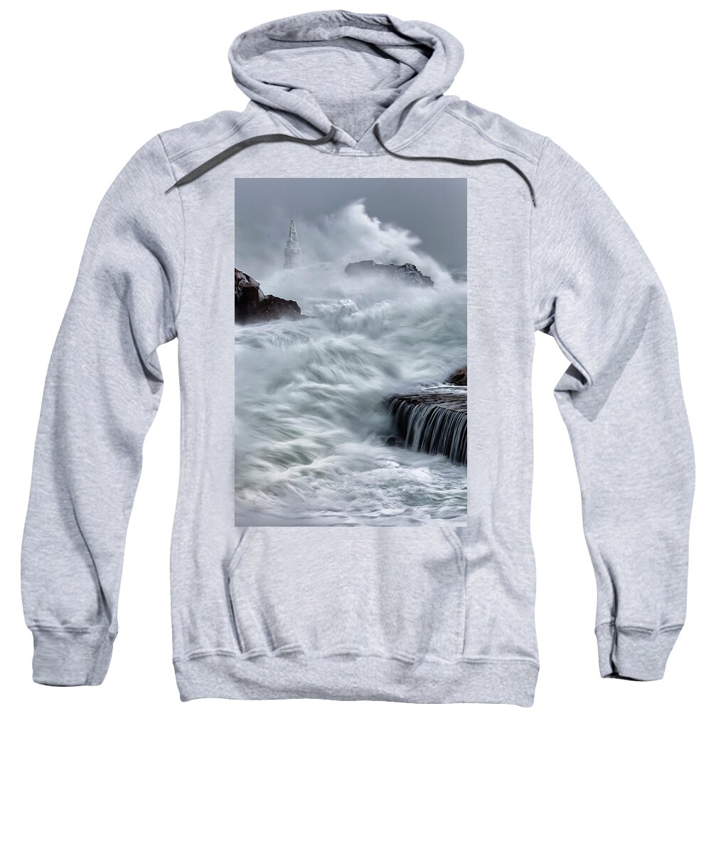 Ahtopol Sweatshirt featuring the photograph Swallowed By The Sea by Evgeni Dinev