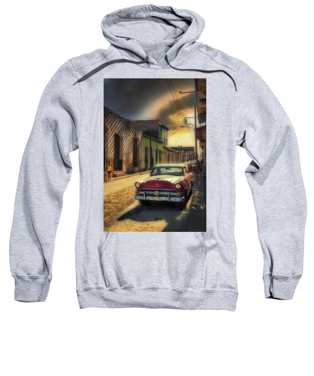 Sleepy Sweatshirt featuring the photograph The Trinidad atmosphere by Micah Offman