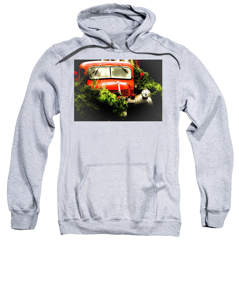 Christmas Sweatshirt featuring the photograph Tis the Season by Jeff Cooper