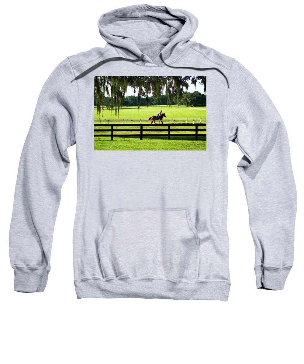 Photo Sweatshirt featuring the photograph Training Day 1 by Alan Hausenflock