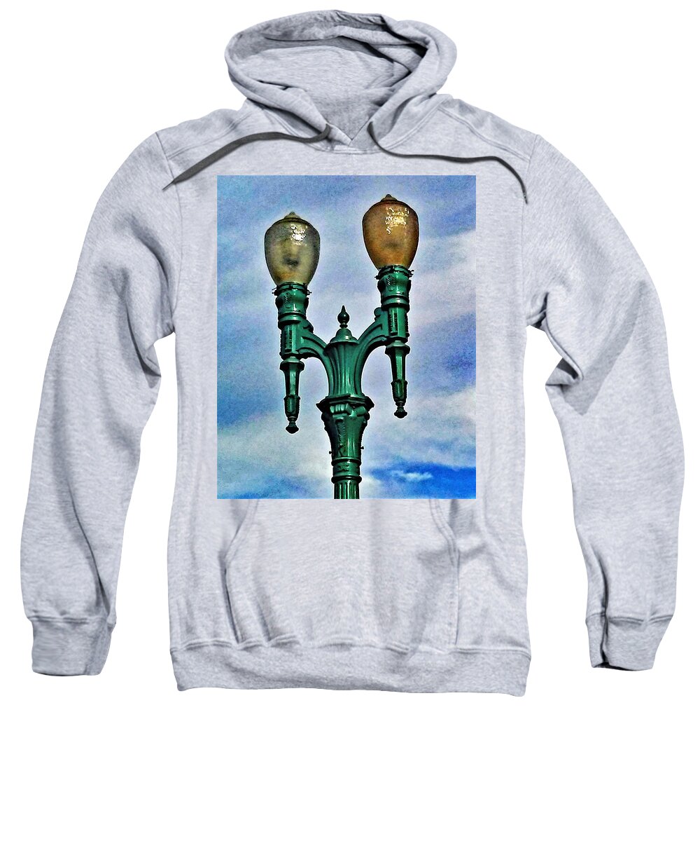 Streetlight Sweatshirt featuring the photograph Trendy Streetlight by Andrew Lawrence