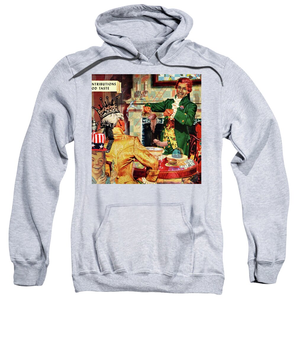 Politics Sweatshirt featuring the photograph Uncle Sam by Perry Hoffman