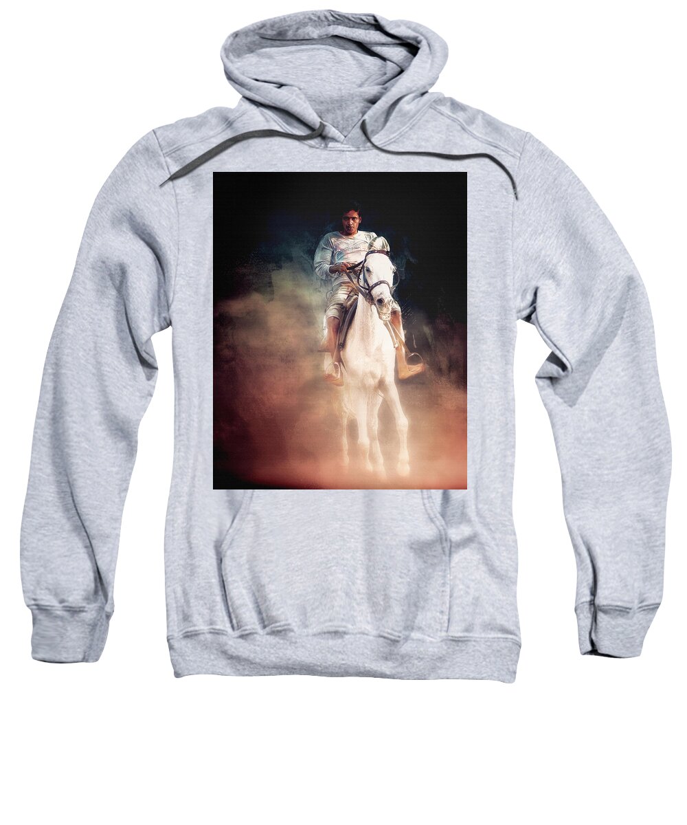 Photography Sweatshirt featuring the photograph Versova Rider by Craig Boehman