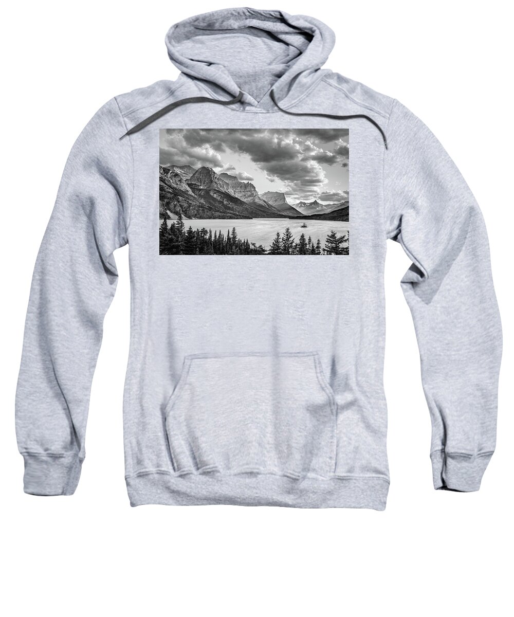 Black And White Sweatshirt featuring the photograph Wild Goose Island by Robert Miller