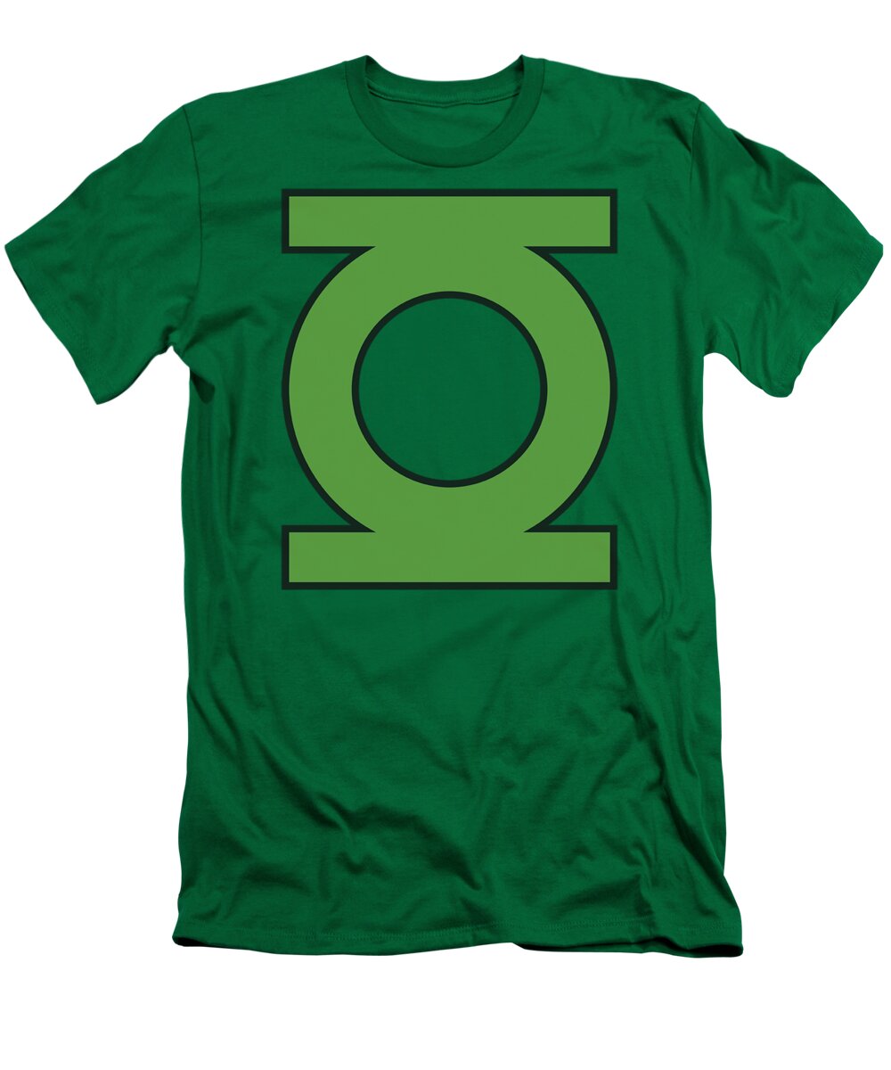 Dc Comics T-Shirt featuring the digital art Dc - Gl Emblem by Brand A