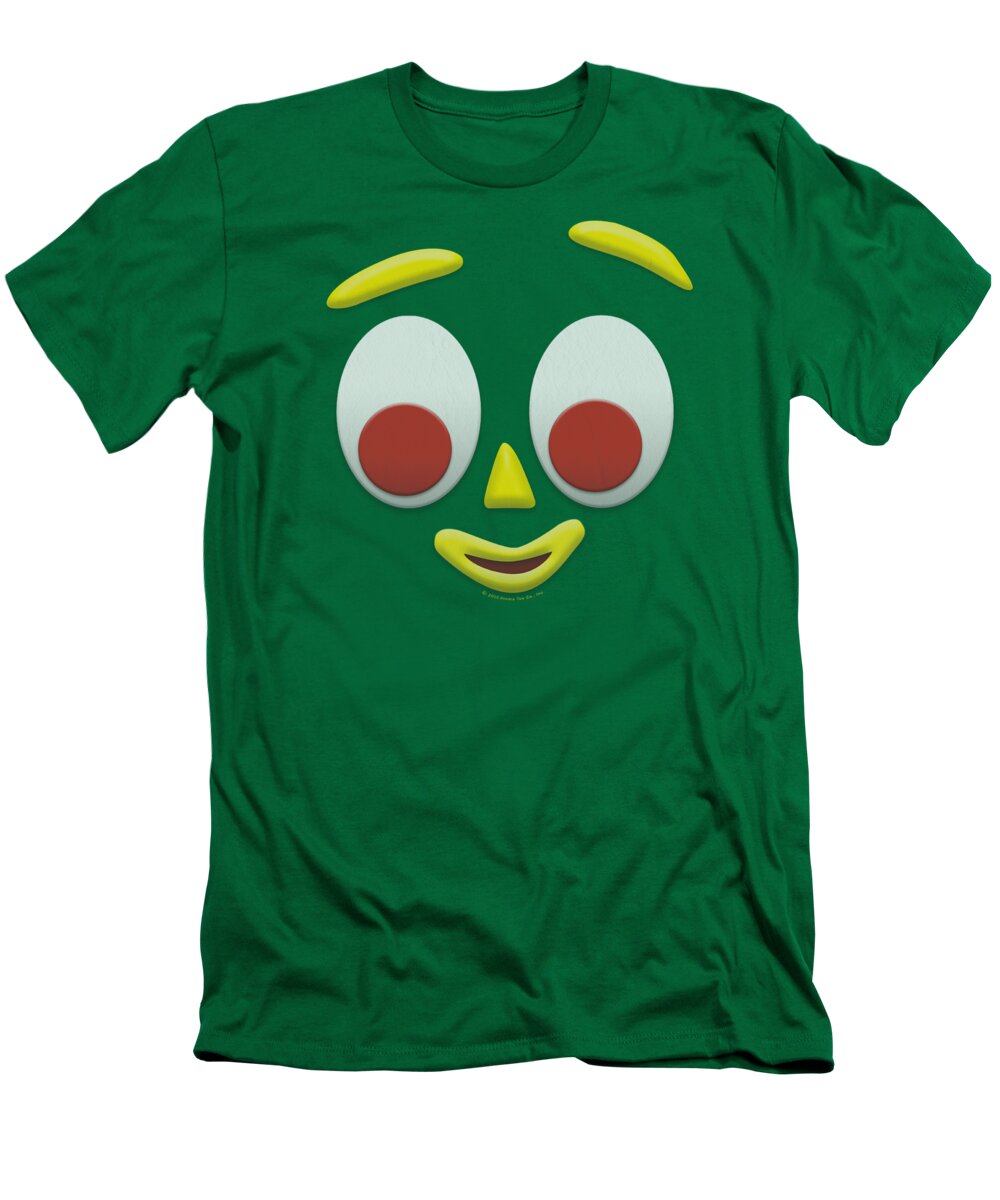 Gumby T-Shirt featuring the digital art Gumby - Gumbme by Brand A