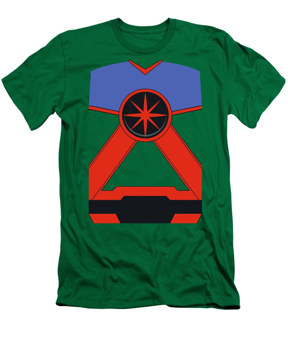  T-Shirt featuring the digital art Jla - Martian Mh by Brand A