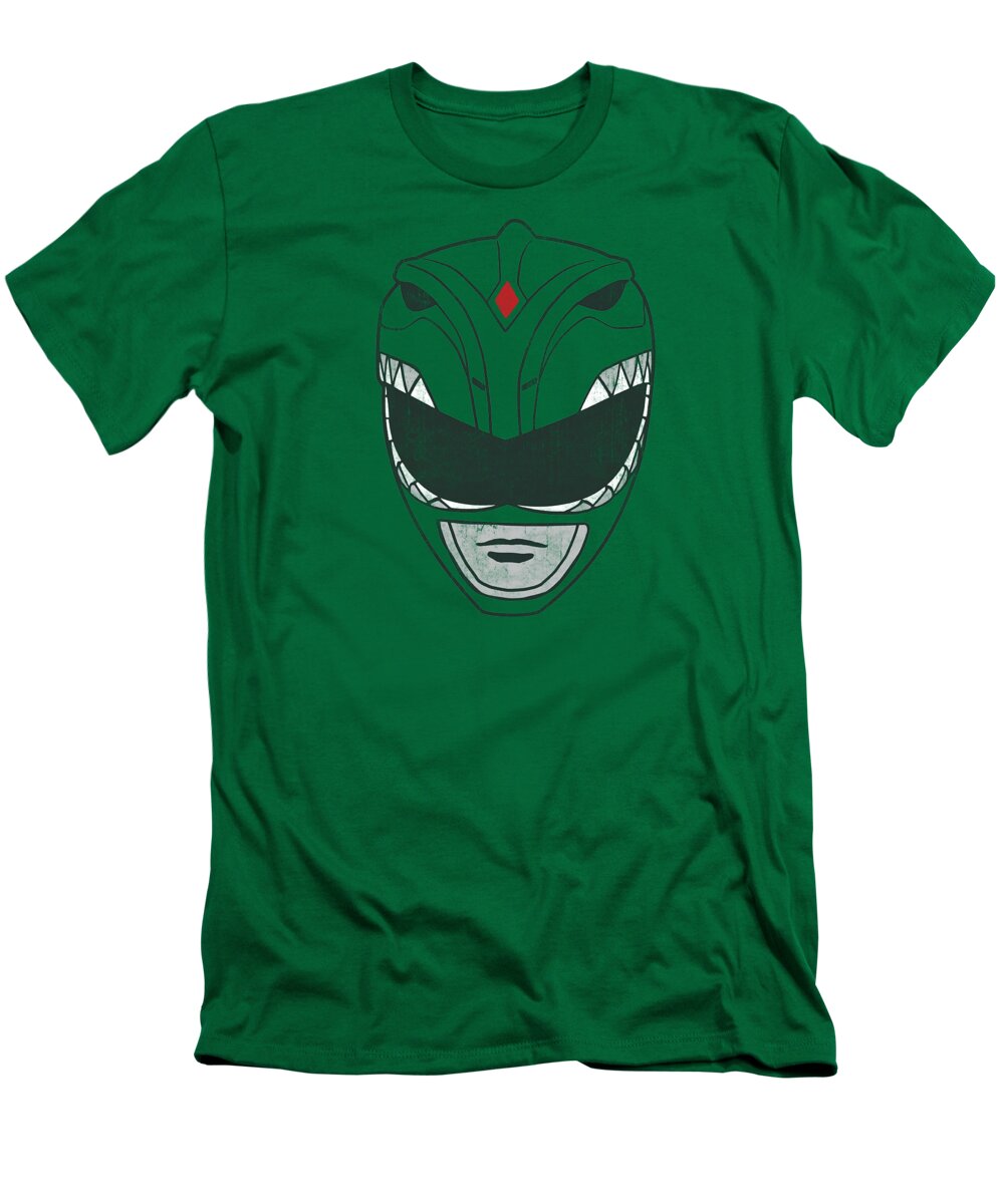  T-Shirt featuring the digital art Power Rangers - Green Ranger by Brand A