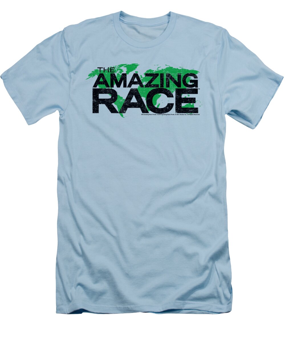  T-Shirt featuring the digital art Amazing Race - Race World by Brand A