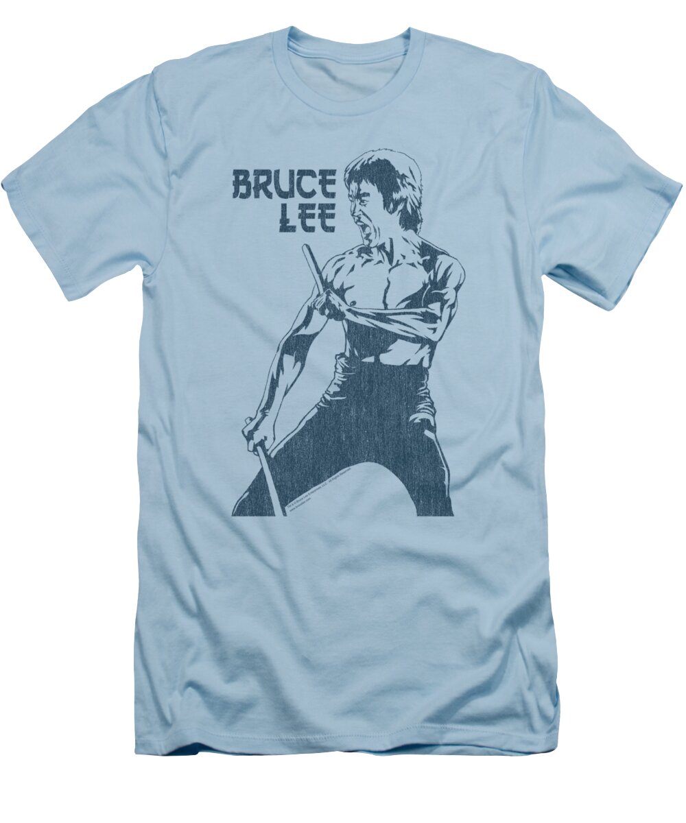 Bruce Lee - Fighter T-Shirt by Brand A - Pixels Merch