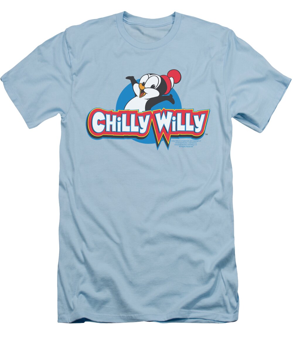  T-Shirt featuring the digital art Chilly Willy - Logo by Brand A
