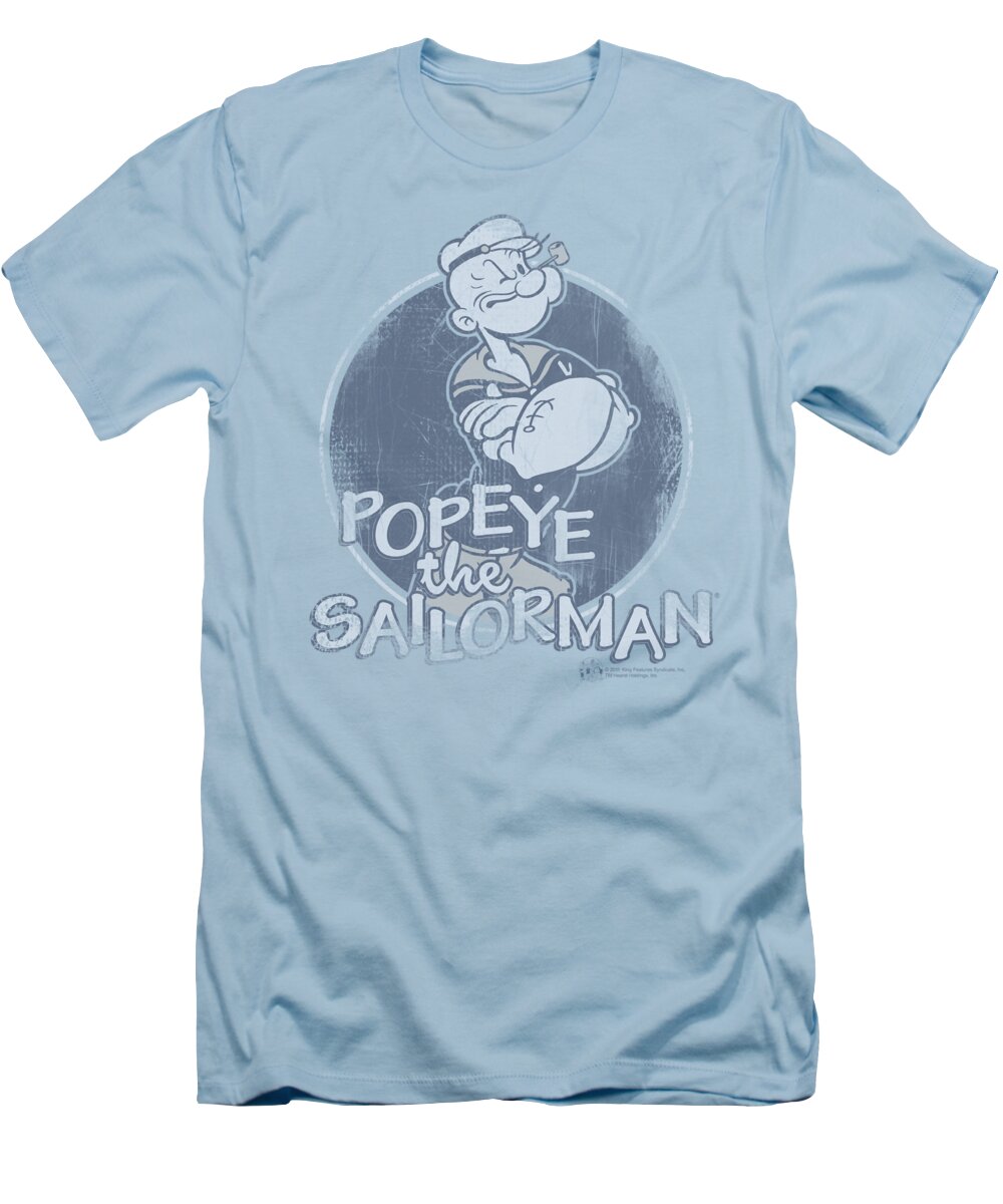 Popeye T-Shirt featuring the digital art Popeye - Original Sailorman by Brand A