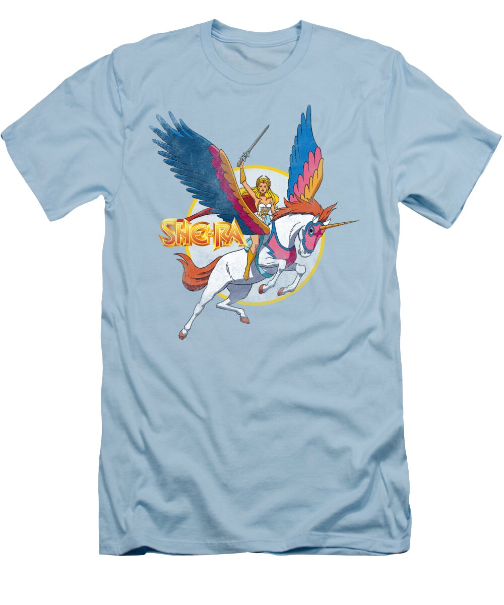  T-Shirt featuring the digital art She Ra - And Swiftwind by Brand A