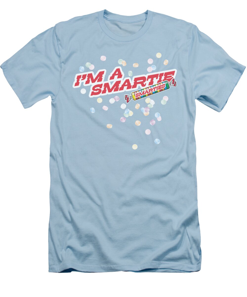 Smarties T-Shirt featuring the digital art Smarties - I'm A Smartie by Brand A