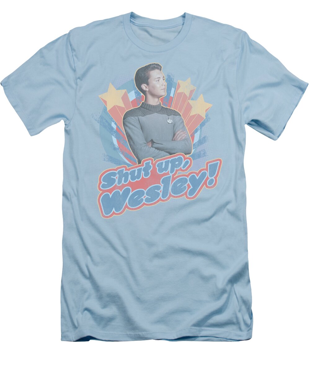 Star Trek Shut Up Wesley T-Shirt A - Pixels
