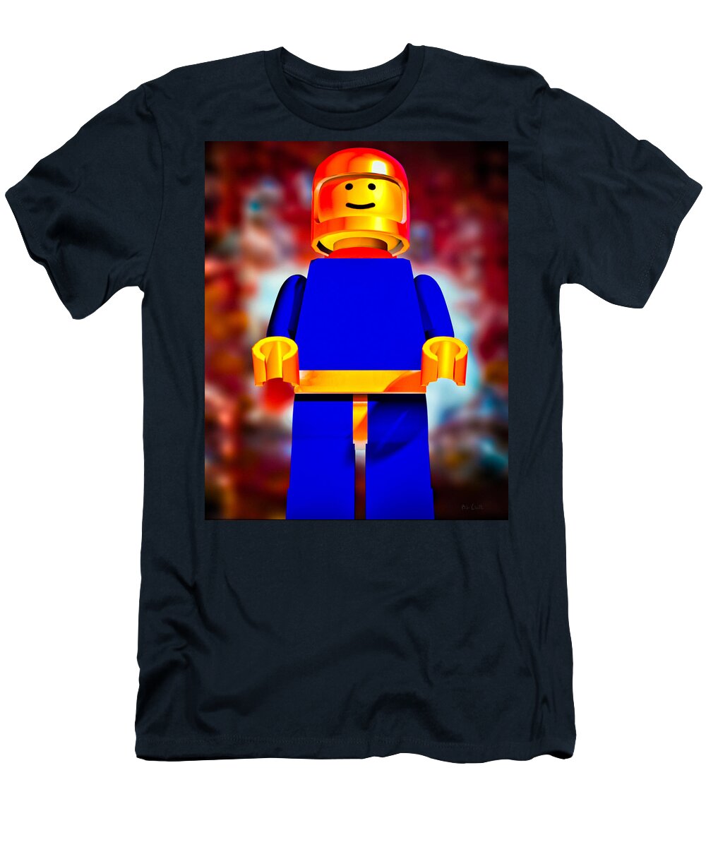 Lego T-Shirt featuring the photograph Lego Spaceman by Bob Orsillo