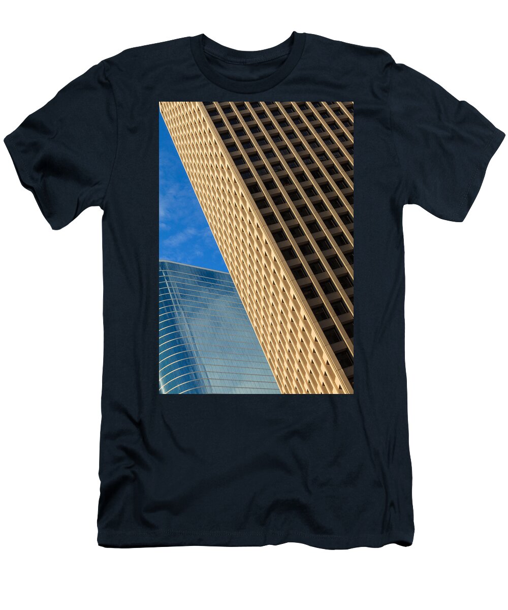Architecture T-Shirt featuring the photograph Skyscrapers #5 by Raul Rodriguez