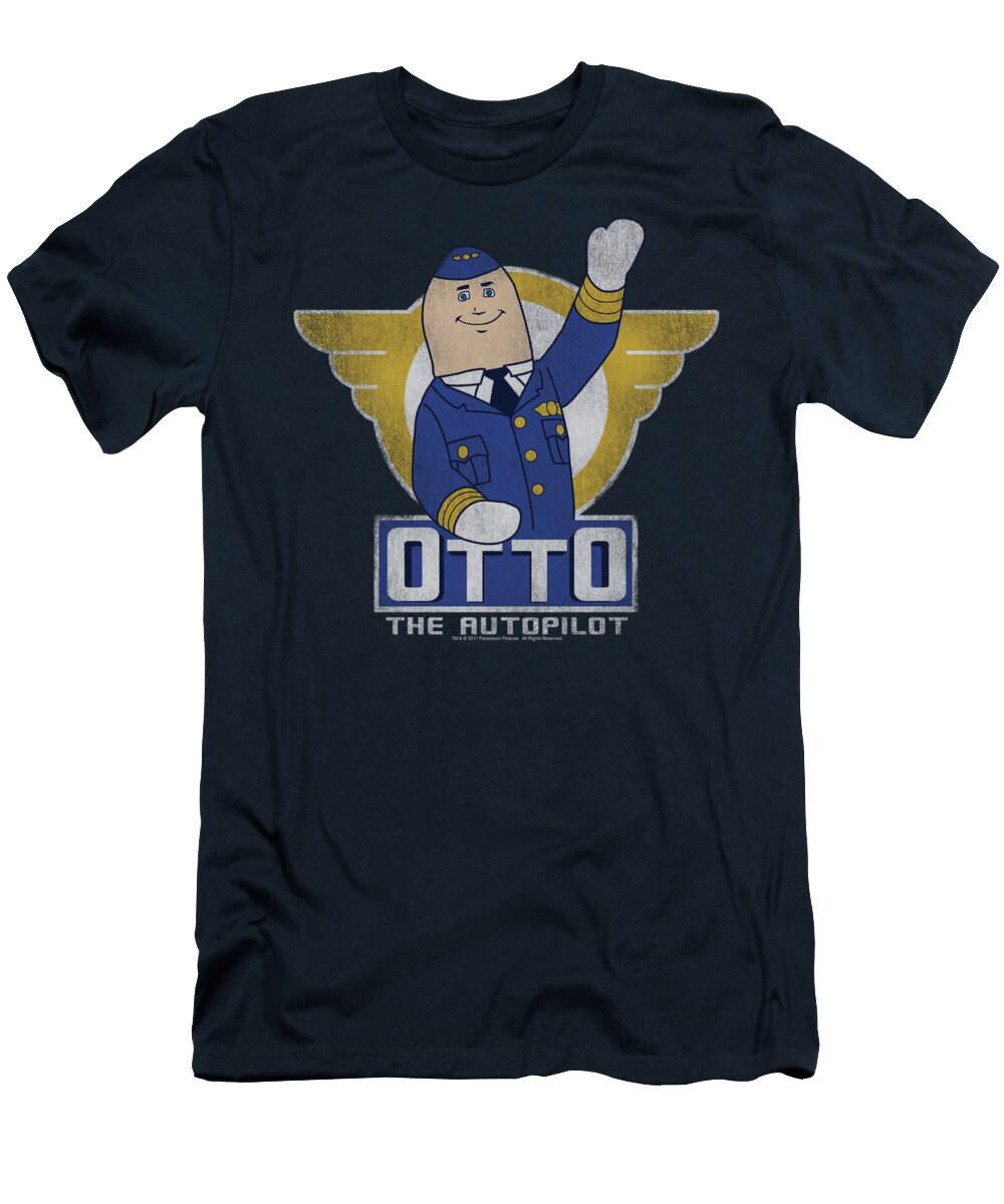 Airplane T-Shirt featuring the digital art Airplane - Otto by Brand A