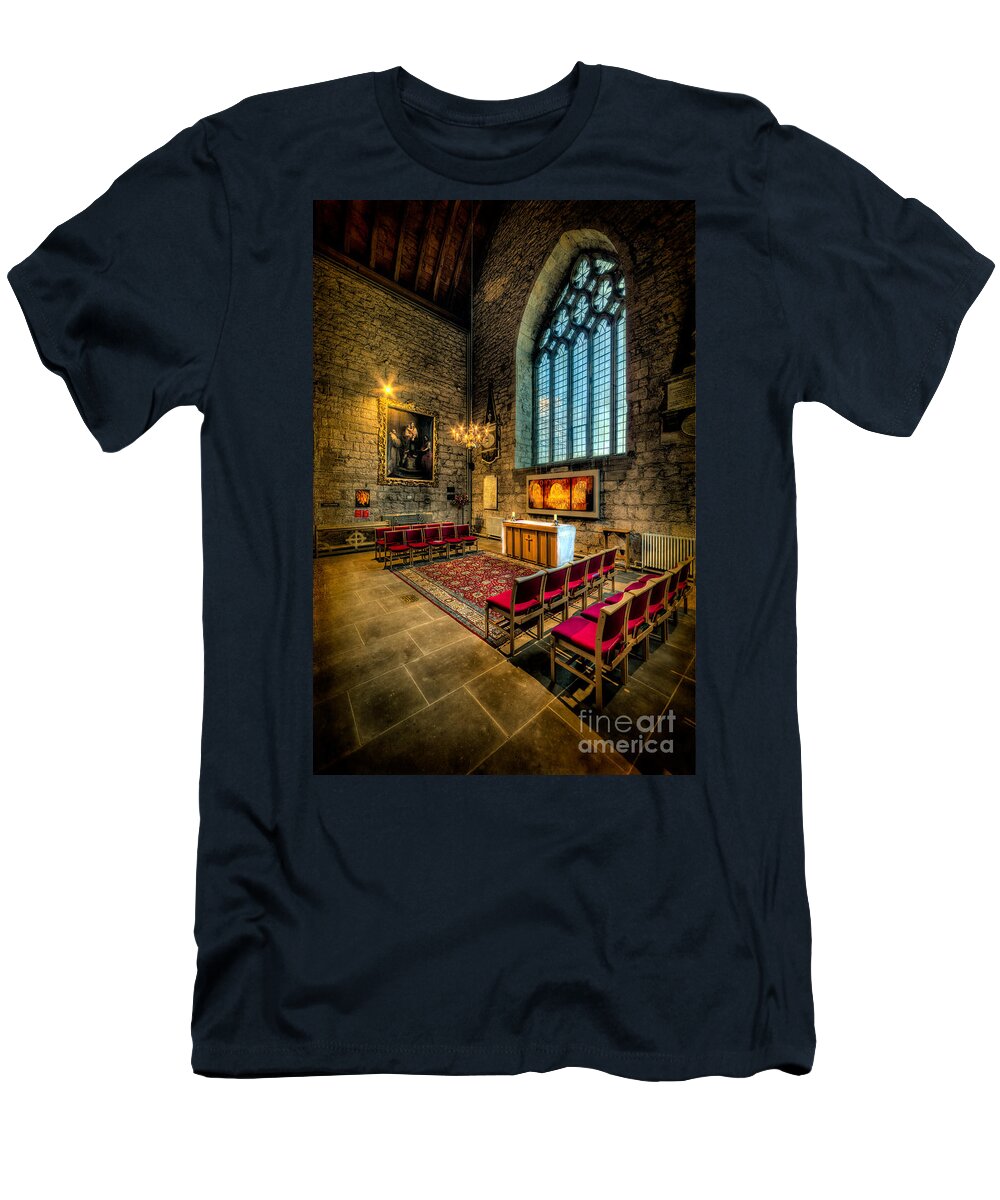 British T-Shirt featuring the photograph Ancient Cathedral by Adrian Evans