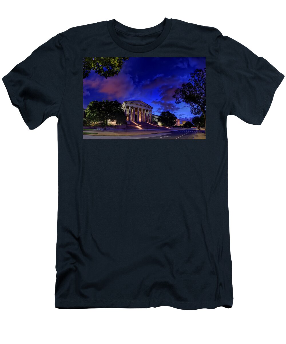 Metro T-Shirt featuring the photograph Art Road by Metro DC Photography